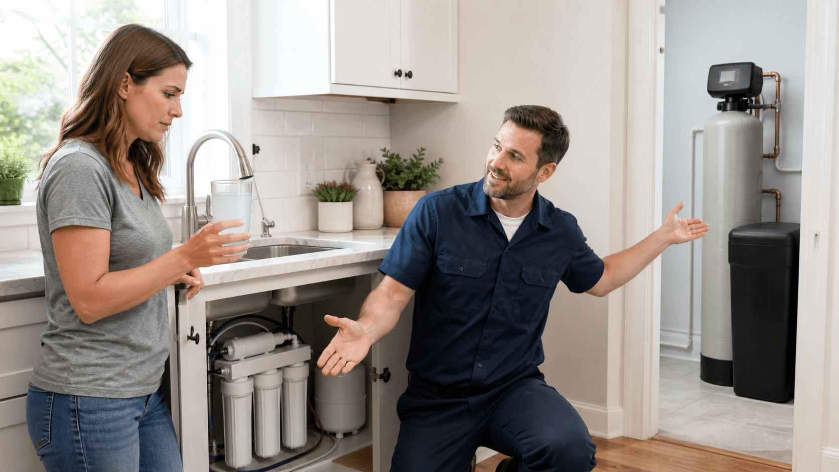 Plumbing SEO for Filtration: Buyer Questions by System Type (RO vs. Softener)