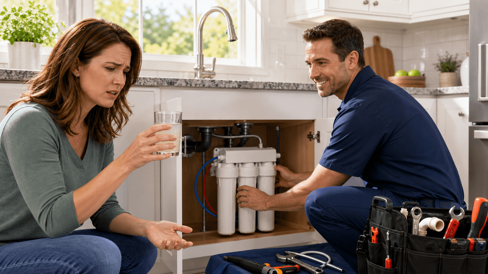 Switching From Emergency Calls to Water Filtration Revenue